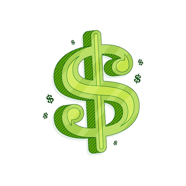 Cartoon Dollar Sign Images - Free Download on Freepik