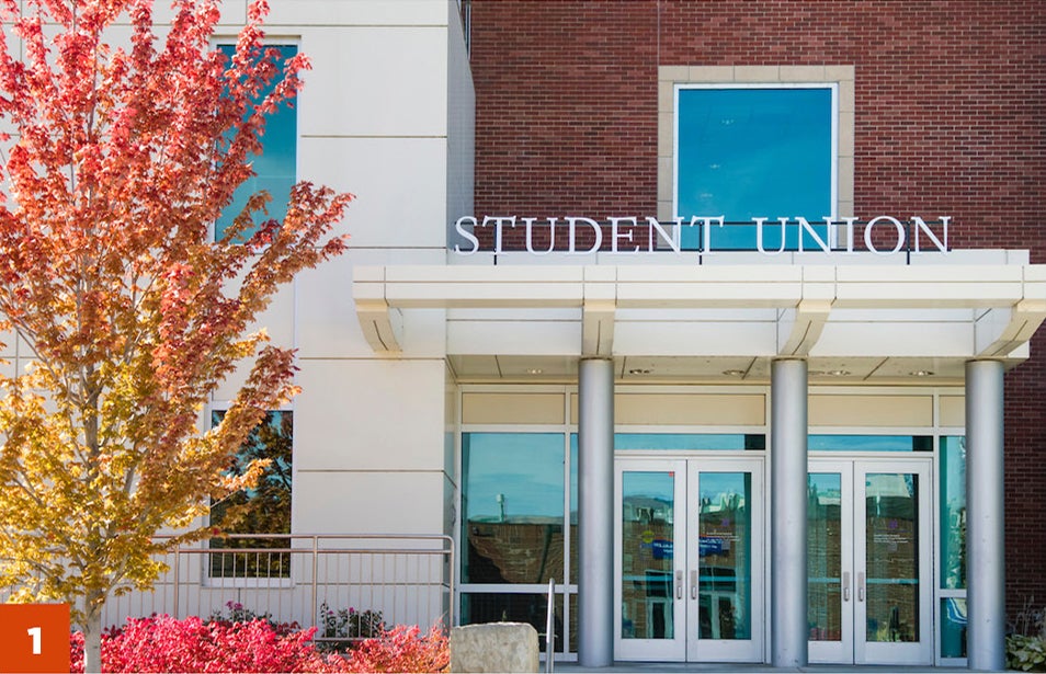 Stop 1 - Student Union Building
