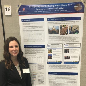 Rachel Phinney and Poster