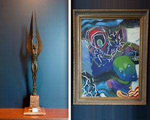 Artwork in building