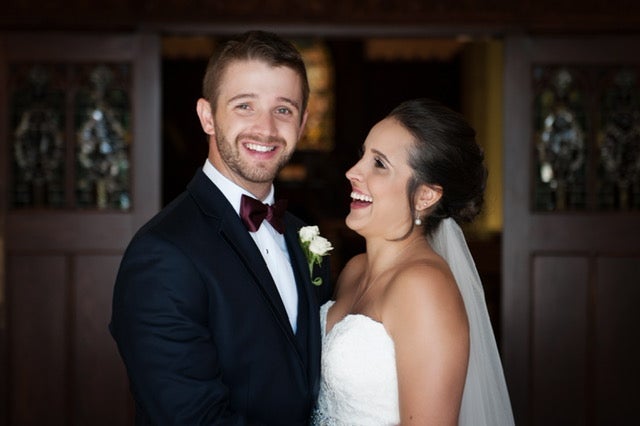 bride and groom