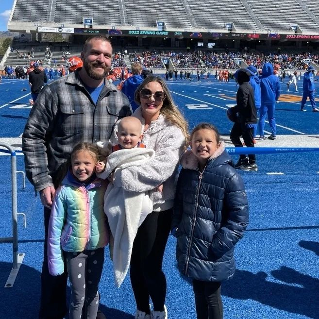 Gloria and Tad Miller, and family