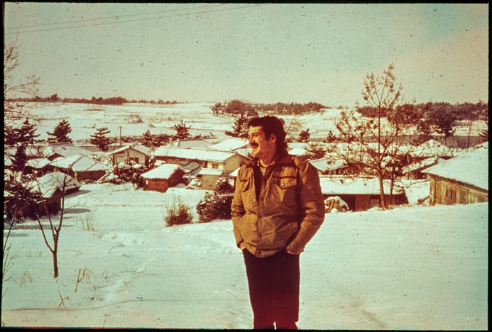 Dr. Paul Courtright (’78) in Cambodia in Korea
