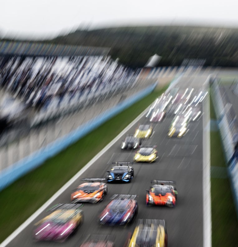 Persing competes in the Lamborghini Super Trofeo North America series, from which drivers are scouted for prestigious endurance races like the 24 Hours of Le Mans and the 24 Hours of Daytona.