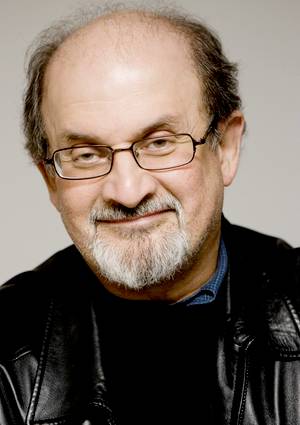Sir Salman Rushdie headshot