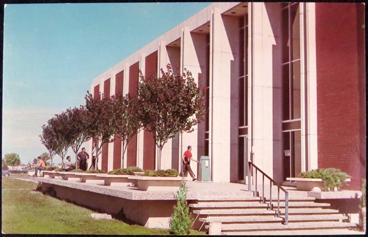 Library Postcard