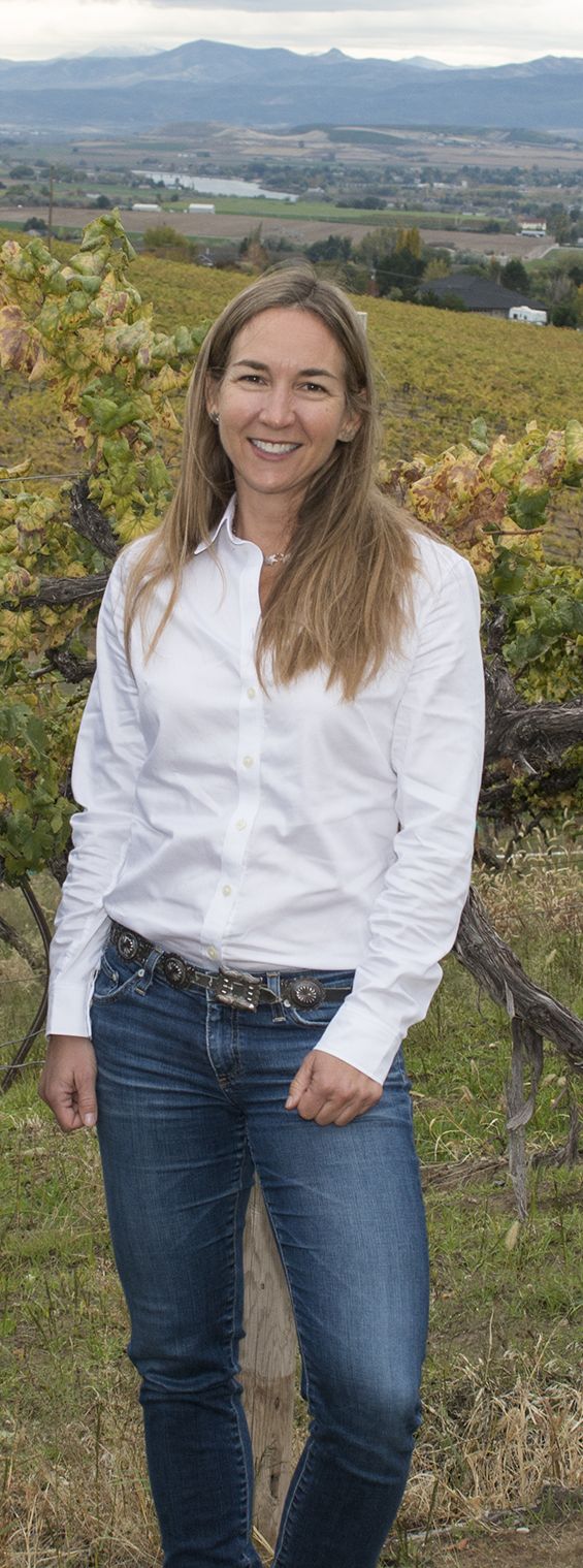 Nancy Glenn in field