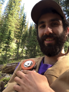Toby Maxwell in the field