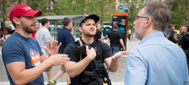 Men with guns