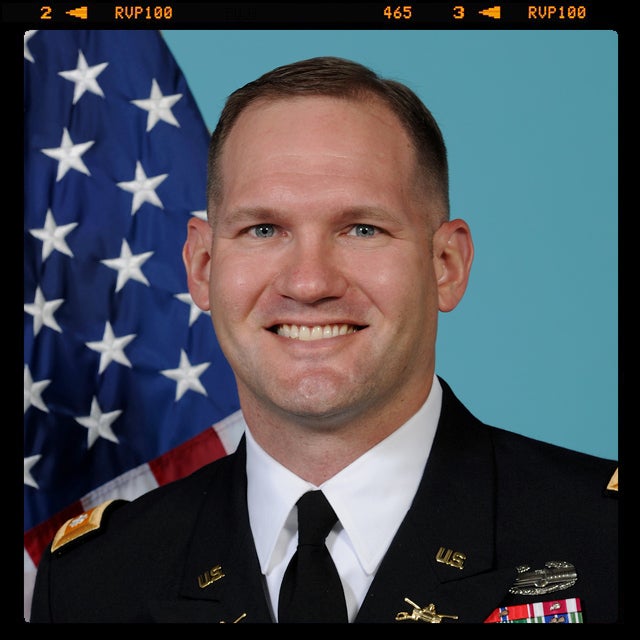 Lieutenant Joe Heaton portrait