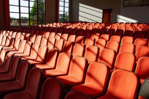 empty auditorium seats