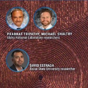Photo Prabhat Tripathy, Michael Shaltry, and David Estrada