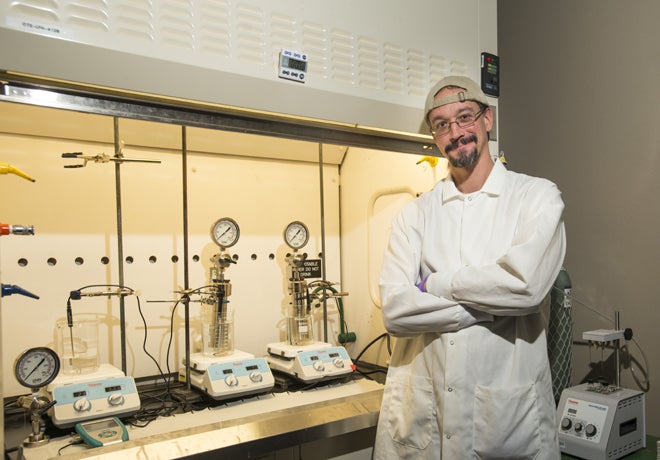Phillip Hammer, Chemistry, for Mike Callahan, Allison Corona photo
