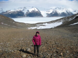 Emily Wakild in Torres del Paine National Park Chile