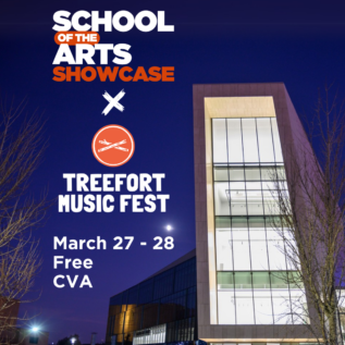 Showcase and Treefort event flyer