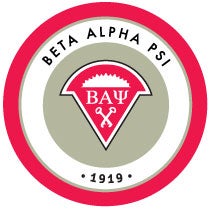 Beta Alpha Psi 1919 logo