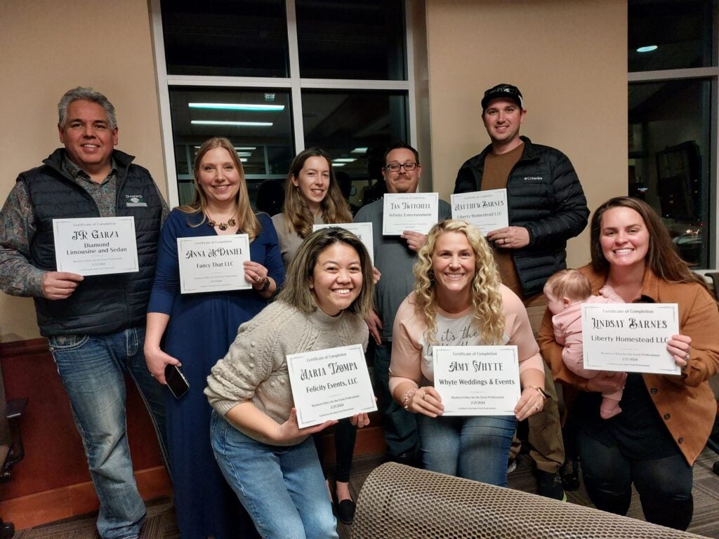 Idaho Event Professionals 2024 February Cohort
