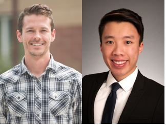 Scott Birks (left) and Timothy Phero (right)