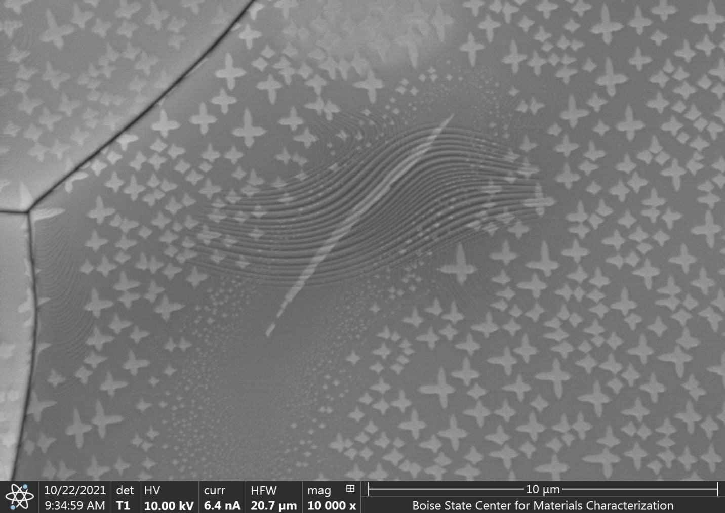 materials characterization image