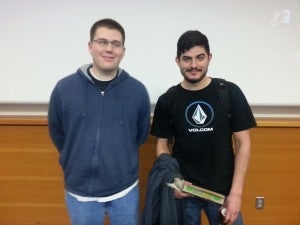 Jonathan Stohler and Jose Daniel Delagarza