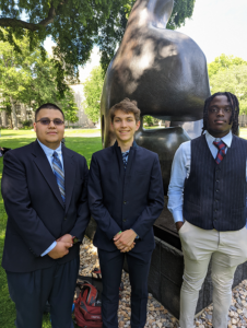 Josue (far left) with his cohort mates during his MIT Summer Research Program