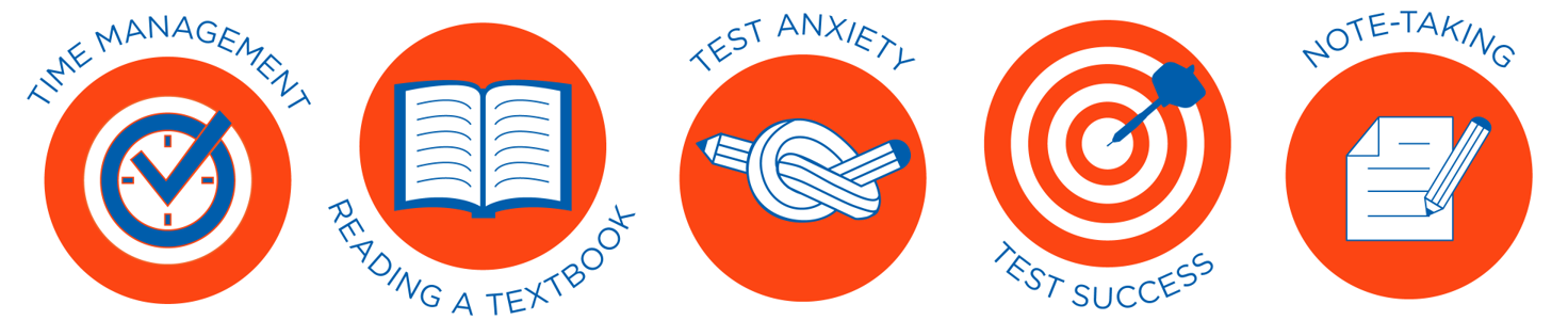 Study Skills Workshop Icons