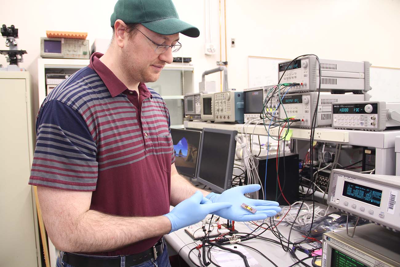 Man working on Neuromorphic architectures