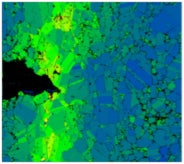 Microscopic image of extreme environments.