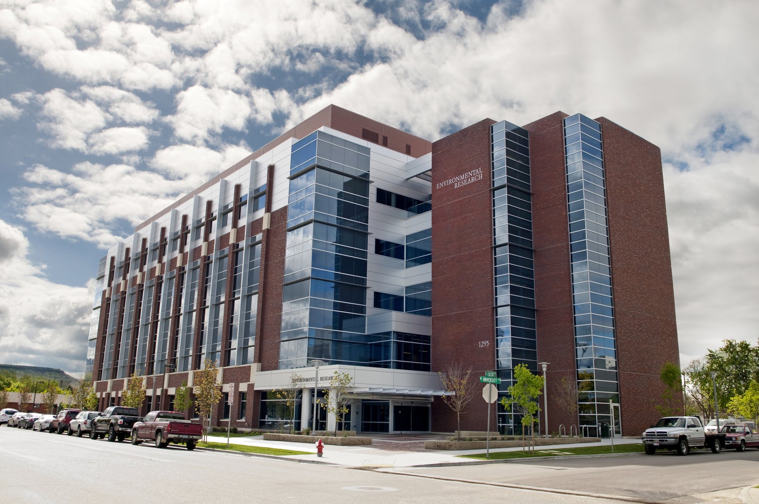 Exterior of the Environmental Research Building