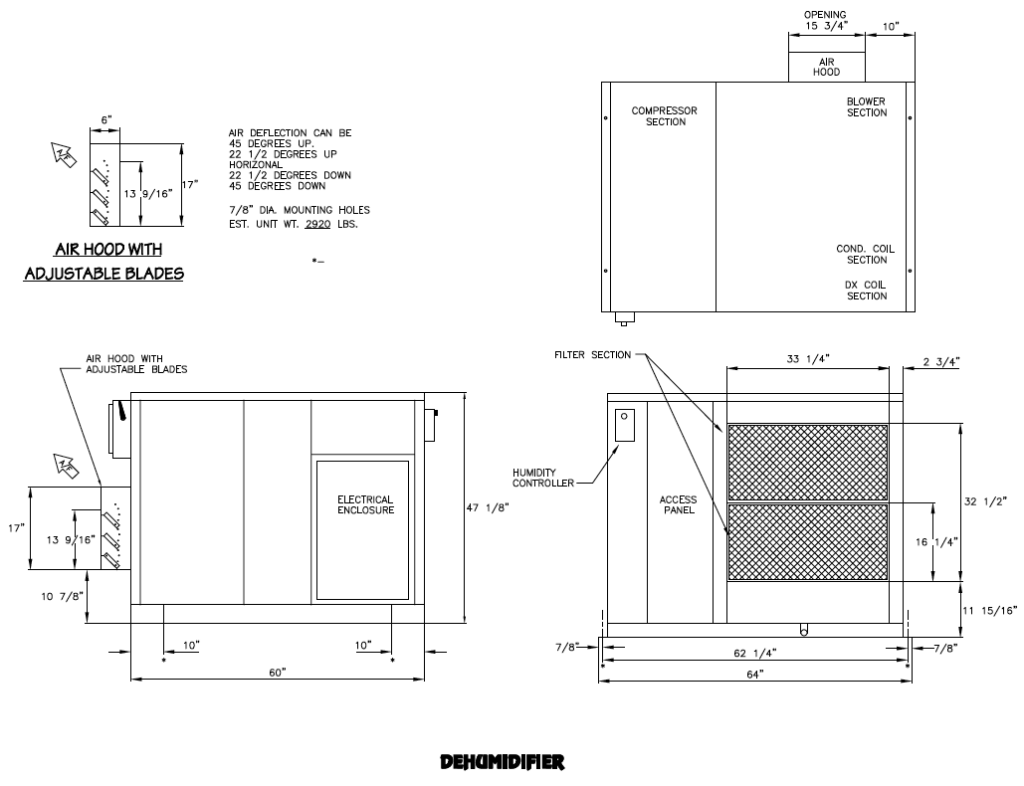 Dehumidifier schematic
