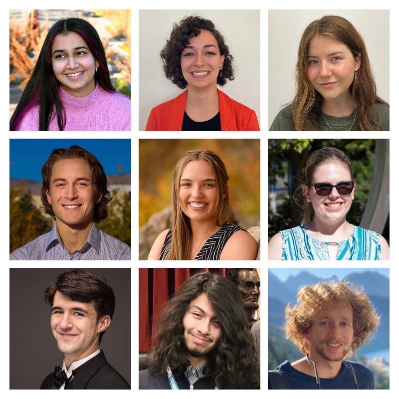 2023-2024 Student Advisory Board members
