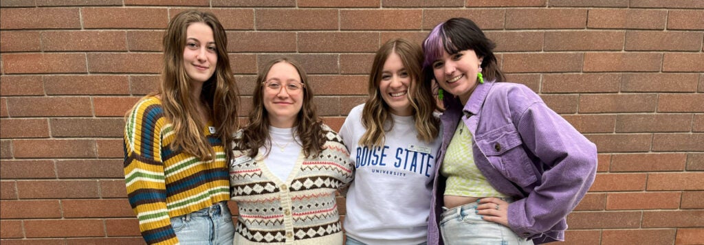 picture of 4 women who are Peer Academic Consultants