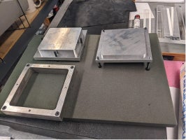 Heat press mold