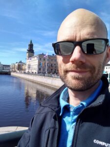 person standing in gothenburg