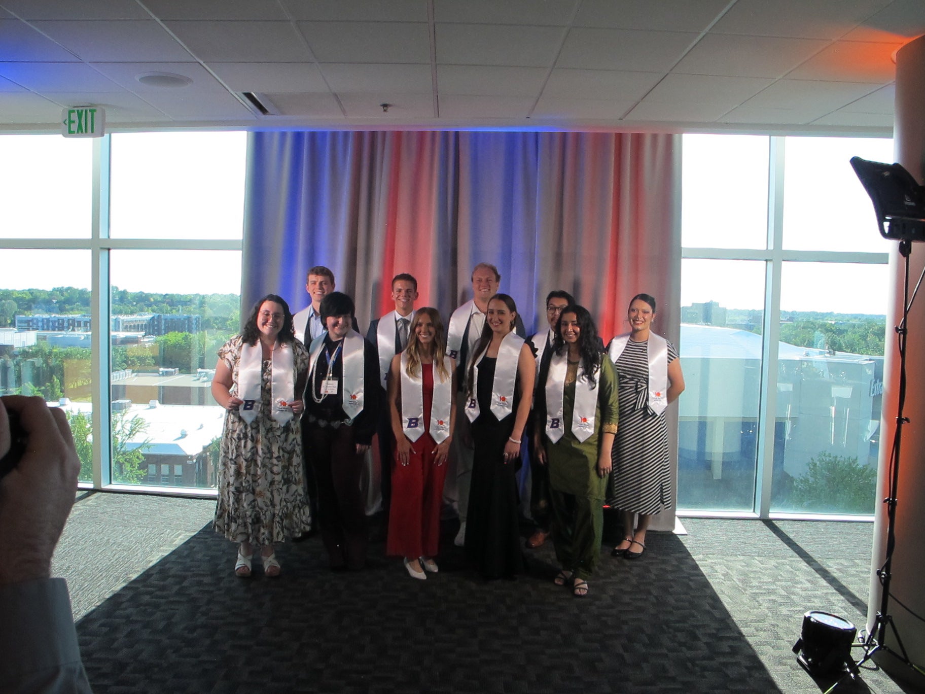 Group of top 10 scholars