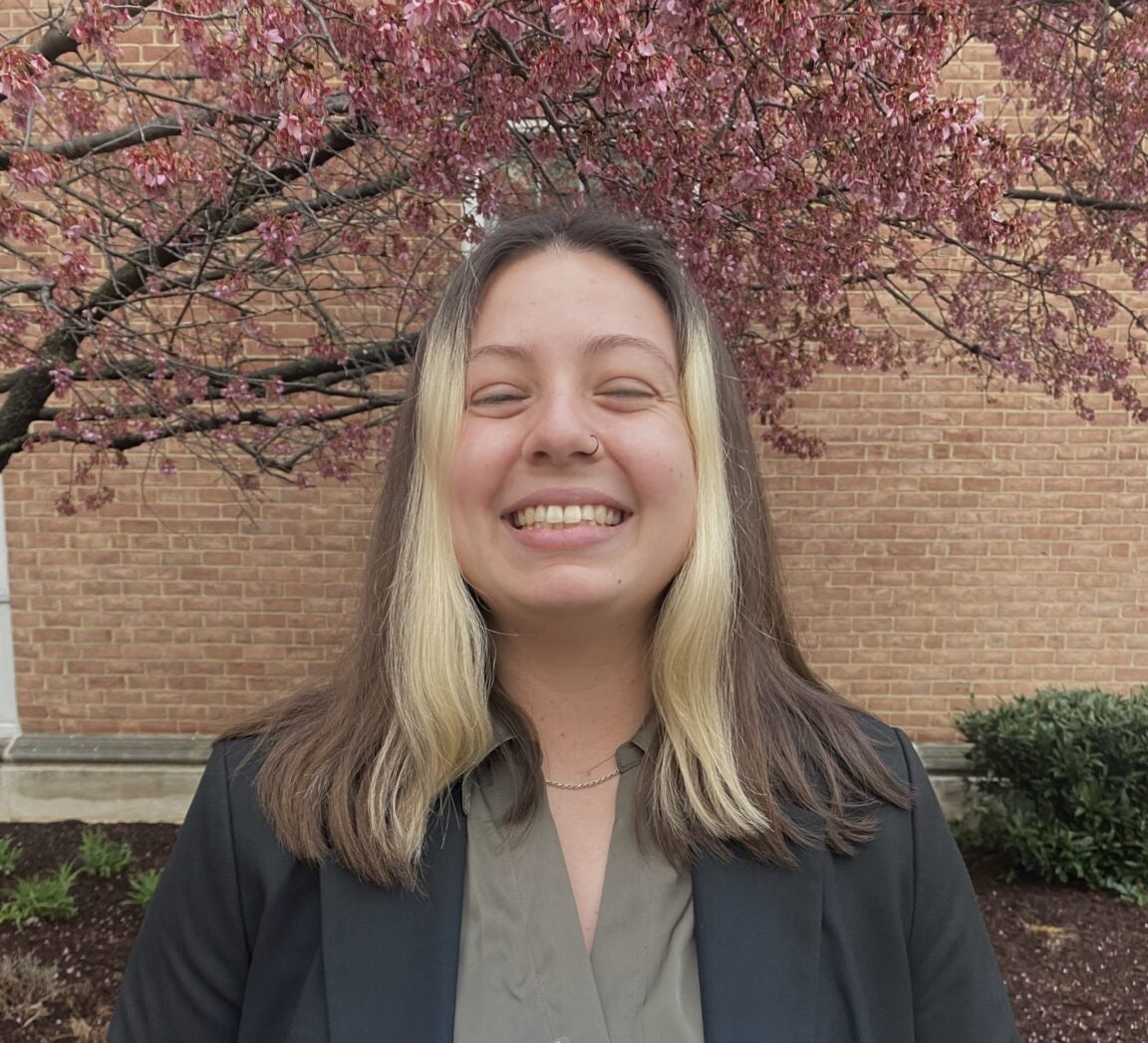 Photo of graduating McNair Scholar Holly Olvera