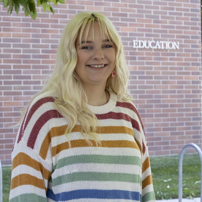 Photo of TRIO Teacher Prep student Zoe Heimback