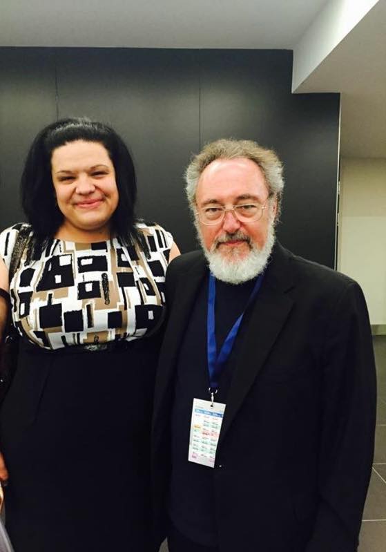 Petya Stoyanova Johnson, Dr. Michael Apple (2015 EERA Keynote Speaker)