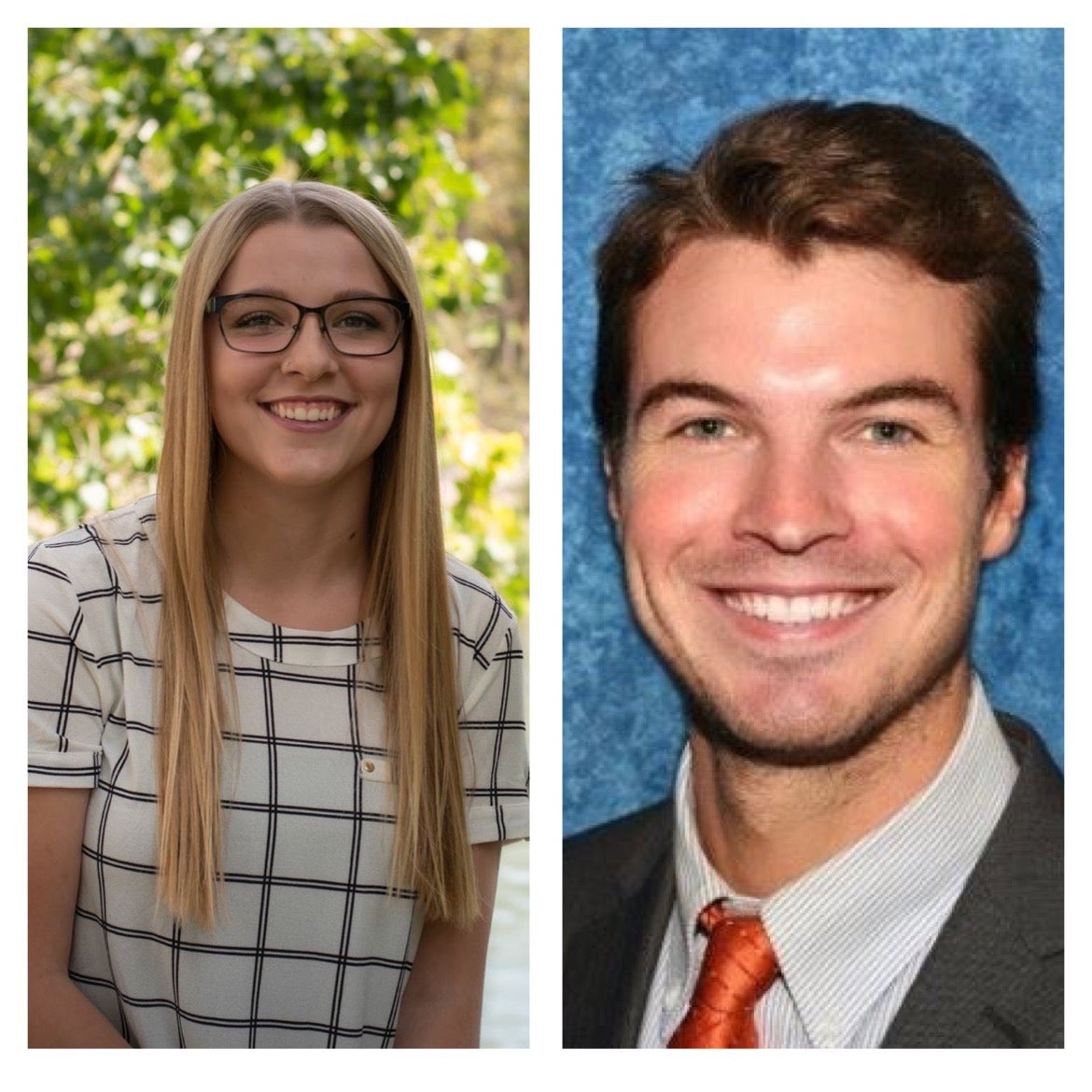 Hailey McCormick and Matt Peck.