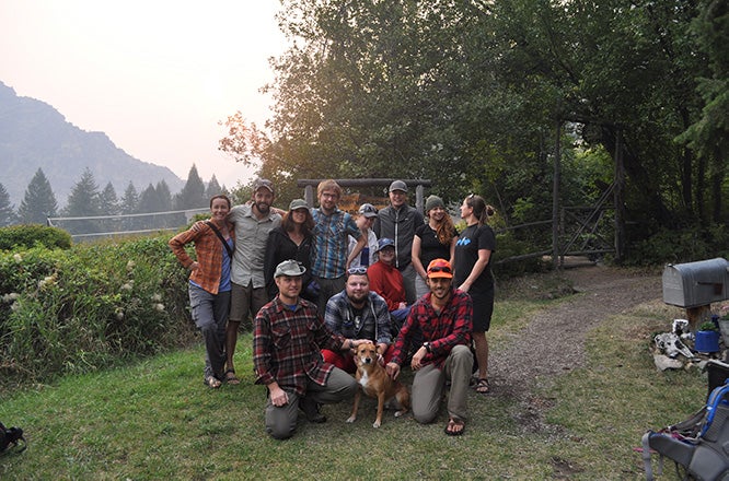 Ecological Research Association group photo