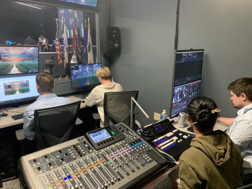 Eglin USO control room