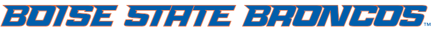 Boise State Bronco Wordmarks