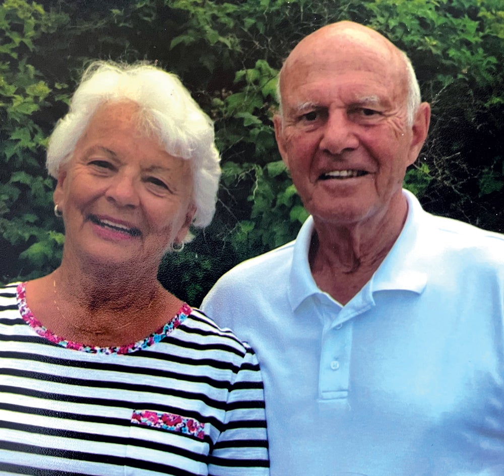 John Crim and his wife