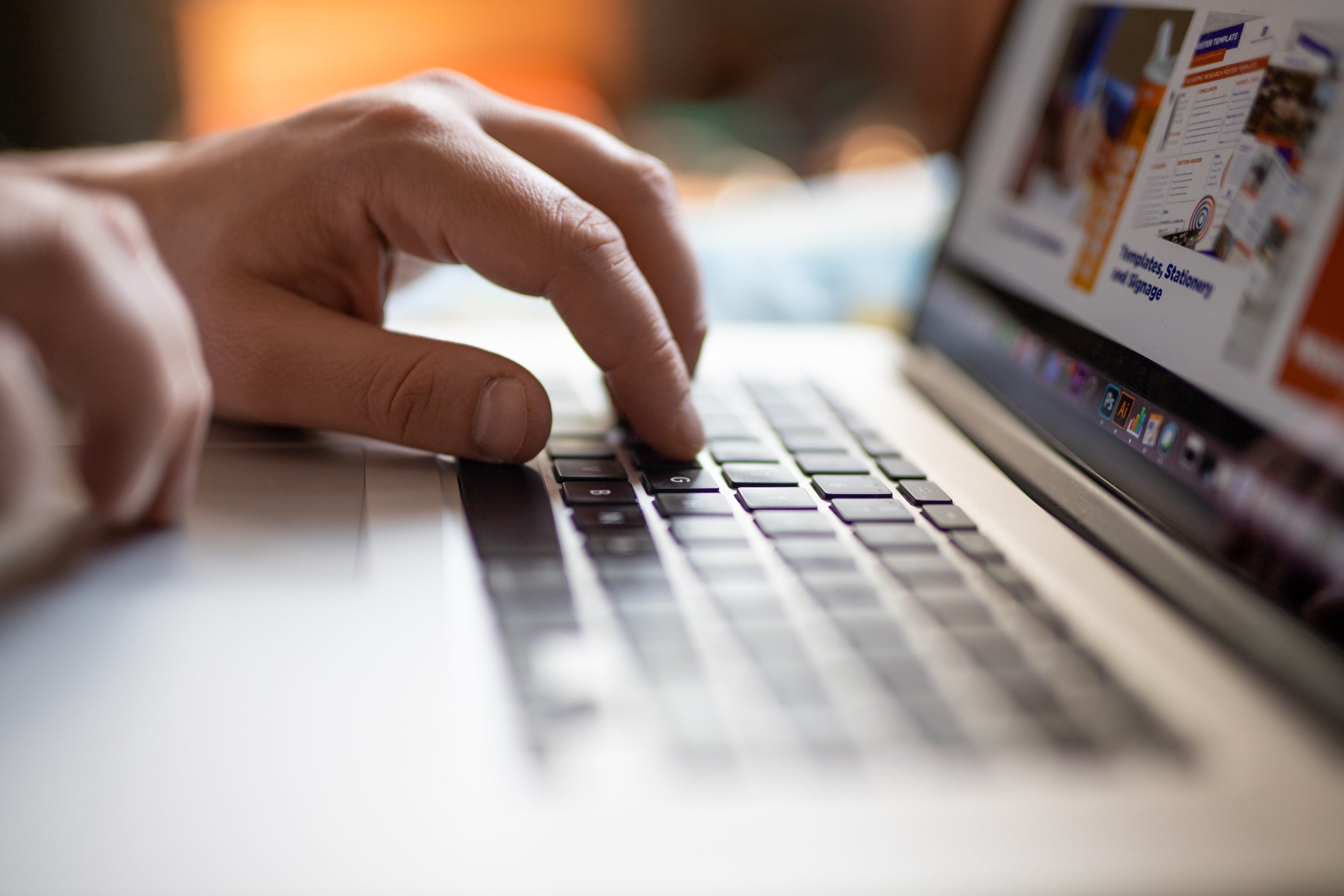 Computer keyboard, cybersecurity, stock photo, by Priscilla Grover