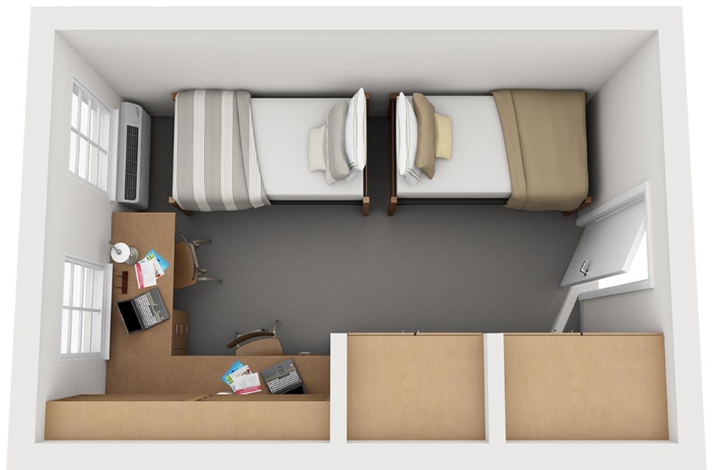 Double floor plan