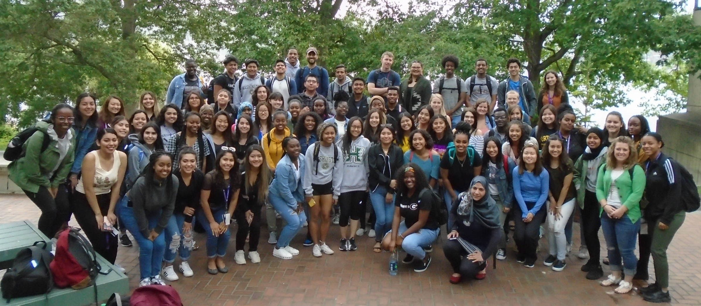 Group of past student participants