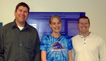 chris-pat-michelle Patrick Anderson, Michelle Phelps, and Chris Schmierer