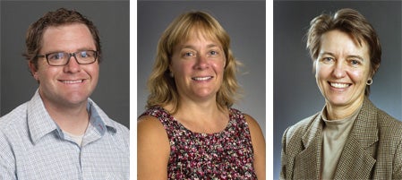 Andy Hyer, Lee Hannah, and Sarah Toevs