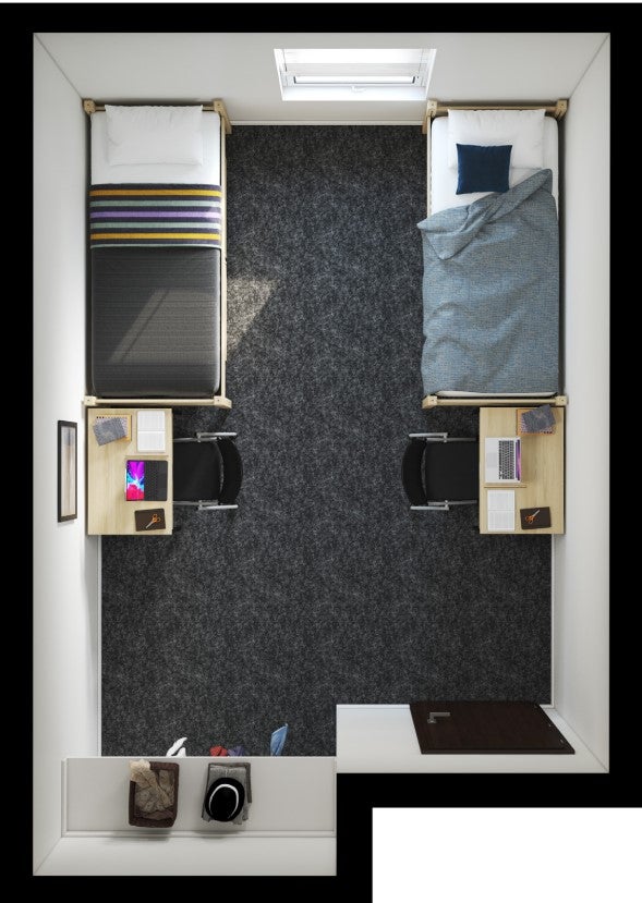 double floor plan