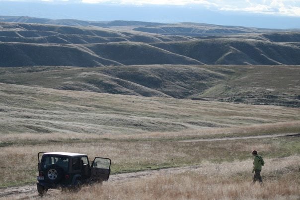 The rolling hills and draws of the ACEC. Photo by Liz Urban
